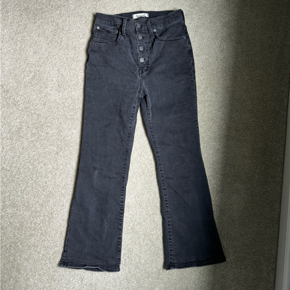 Cali Demi-Boot Madewell Jeans Black
